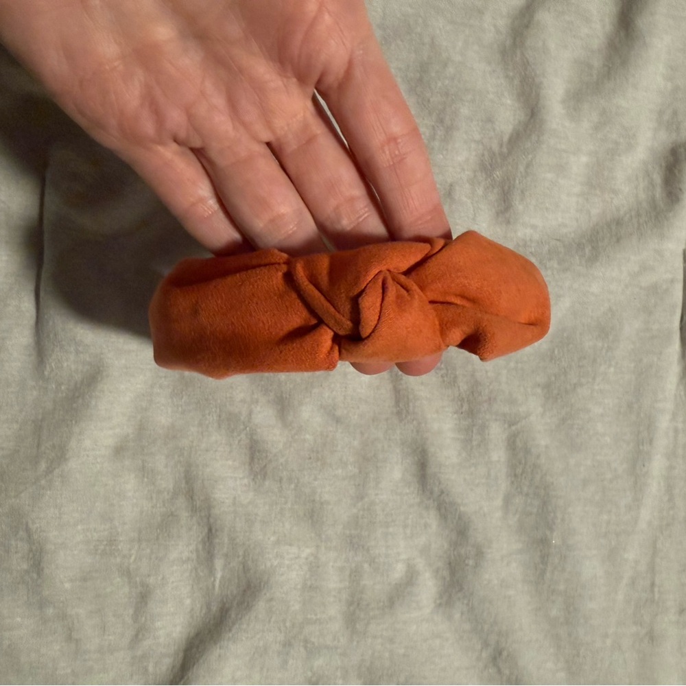 Anthropologie Orange Headband